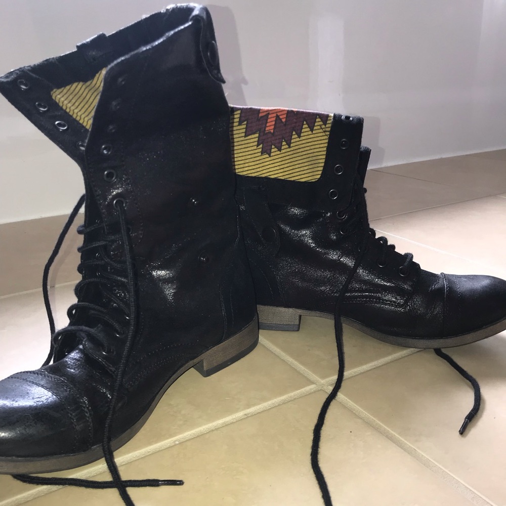 Black boots